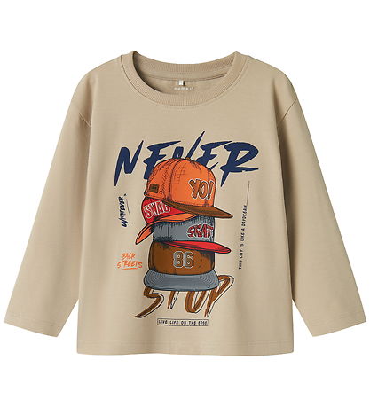 Name It Bluse - NmmNiko - Iceland Fossil