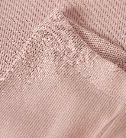 Lil' Atelier Leggings - Rib - NmfNora - Cameo Rose M Mynsturprjó