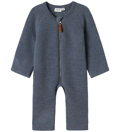 Name It Pramsuit - Wool - NbmWmino - Folkstone Grey