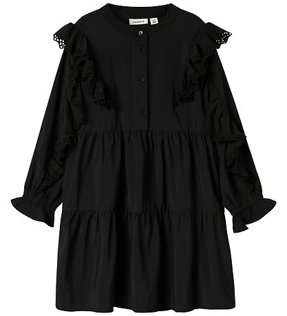Robe Name It - Viscose/Nylon - NkfNoparia - Noir