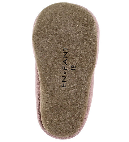 En Fant Leder-Krabbelschuhe - Misty Rose