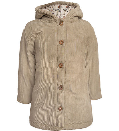 Hanevild Jacket - Corduroy - Mushroom - Coriander