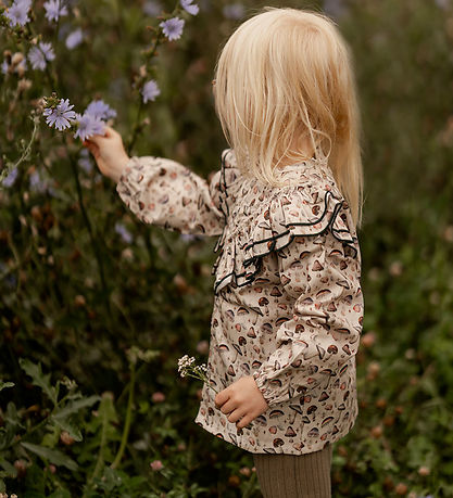 Hanevild Skyrta - Sveppir - Rigning