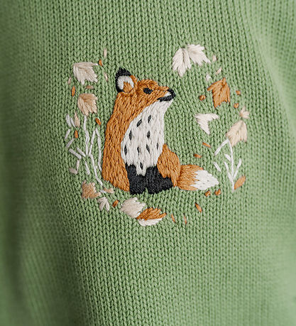 Hanevild Bluse - Strick - Linus - Schiefer Green
