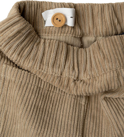 Hanevild Corduroy Trousers - Salt - Coriander