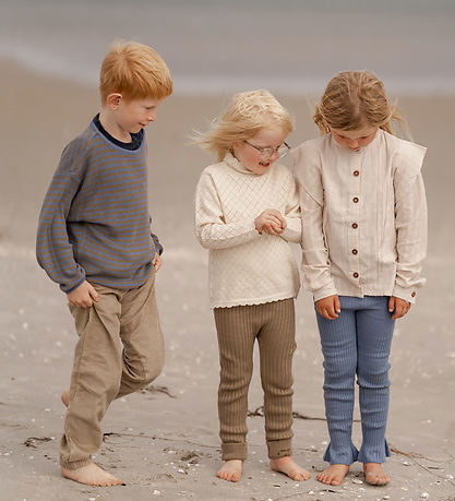 Hanevild Corduroy Trousers - Salt - Coriander