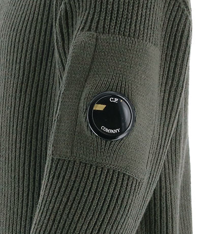 C.P. Company Cardigan - Knitted - Grape Leaf Green