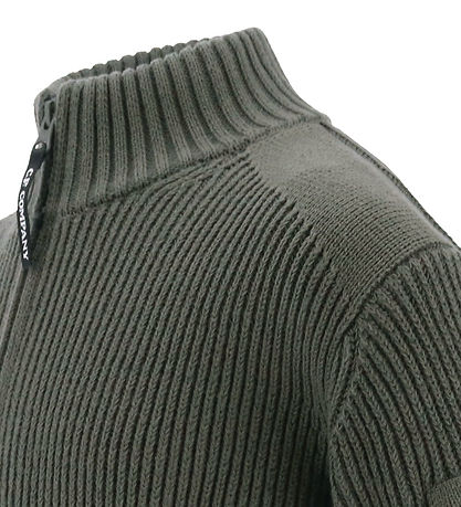 C.P. Company Cardigan - Knitted - Grape Leaf Green