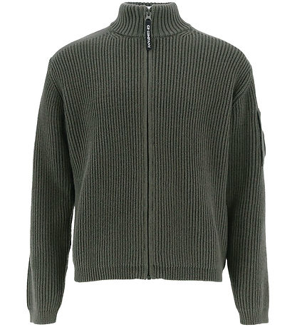 C.P. Company Cardigan - Knitted - Grape Leaf Green