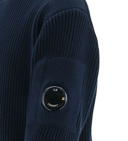 C.P. Company Bluse - Strick - Total Eclipse Blue