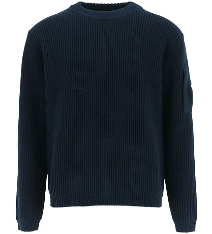 C.P. Company Bluse - Strick - Total Eclipse Blue