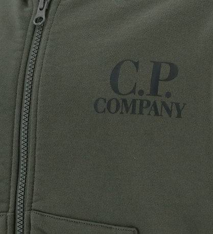 C.P. Company Cardigan - Grape Leaf Green w. Sunglasses