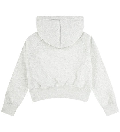 Abercrombie & Fitch Kapuzenpullover - Hellgrau-Meliert