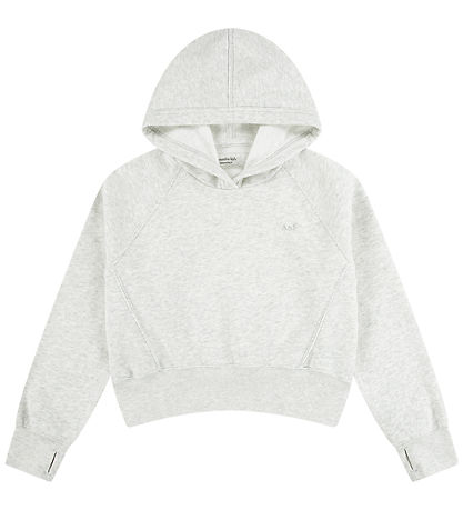 Abercrombie & Fitch Kapuzenpullover - Hellgrau-Meliert