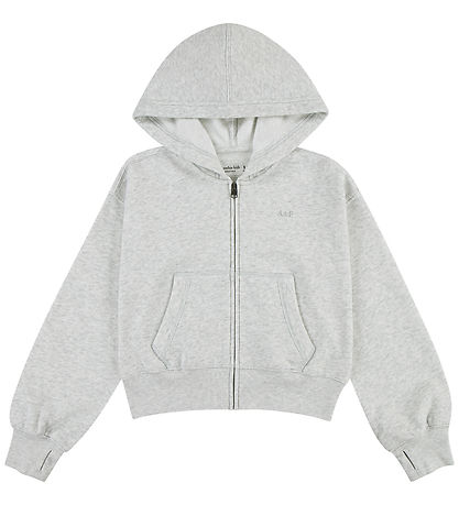 Abercrombie & Fitch Cardigan - Hellgrau-Meliert