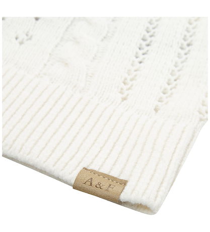 Abercrombie & Fitch Cardigan - Knitted - Jet Stream w. Pointelle