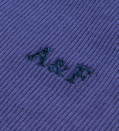 Abercrombie & Fitch Stuttermabolur - Rib - Skipstjóri Blue
