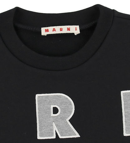 Marni Peysa - Skerið - Svart/Cool Grey Melange