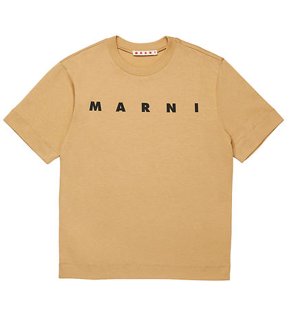 Marni Stuttermabolur - Pappa Drapplitað M. Svart