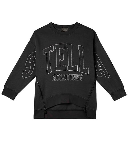 Stella McCartney Kids Peysa - Svart M. Hvítt