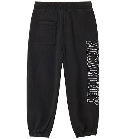 Stella McCartney Kids Sweatpants - Black w. White
