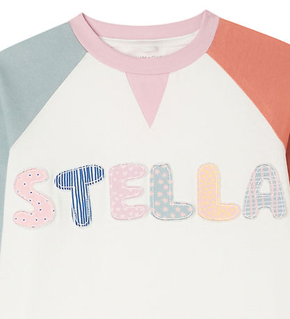 Stella McCartney Kids Bluse - Weiß m. Pastel