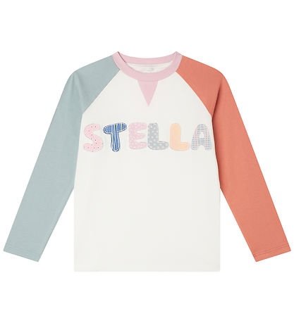 Stella McCartney Kids Bluse - Weiß m. Pastel
