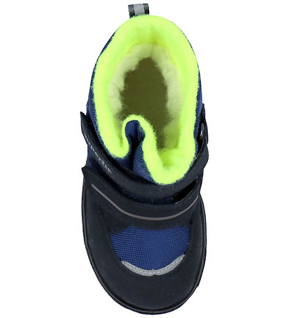 Bottes d'Hiver Superfit - Husky1 - Tex - Bleu/Jaune