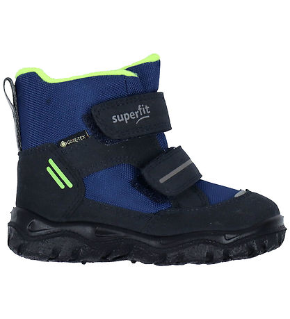 Bottes d'Hiver Superfit - Husky1 - Tex - Bleu/Jaune