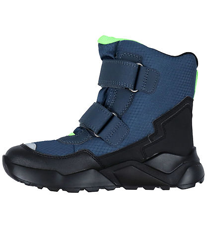 Bottes d'Hiver Superfit - Fusée - Tex - Bleu/Vert