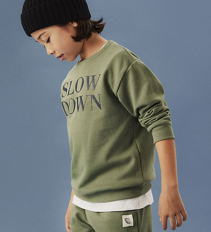 Name It Sweatshirt - NkmNello - Laurel Wreath w. Print