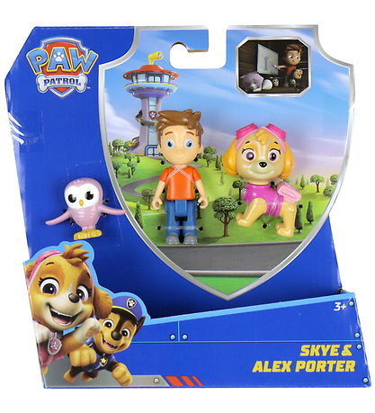 Paw Patrol Toy Figures - Skye & Alex Porter