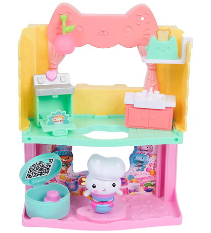 Gabby's Dollhouse Set - 10 Parts - Cakey's Sprinkle Kitchen