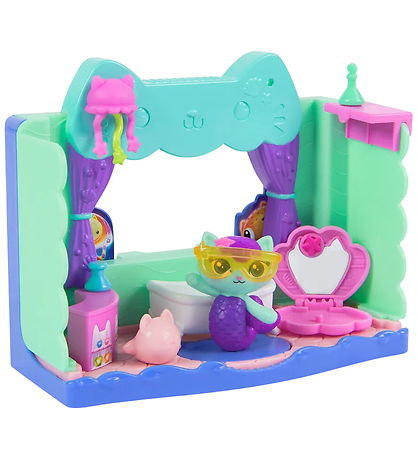 Gabby's Dollhouse Set - 10 Delar - MarCats spa-fantastiska badru