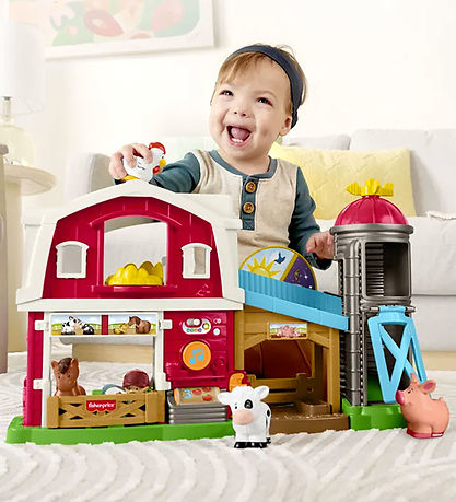 Fisher Price Bóndabýli - Lítil fólk sem hugsar um dýr Fun