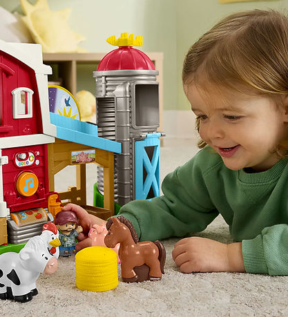 Fisher Price Bóndabýli - Lítil fólk sem hugsar um dýr Fun