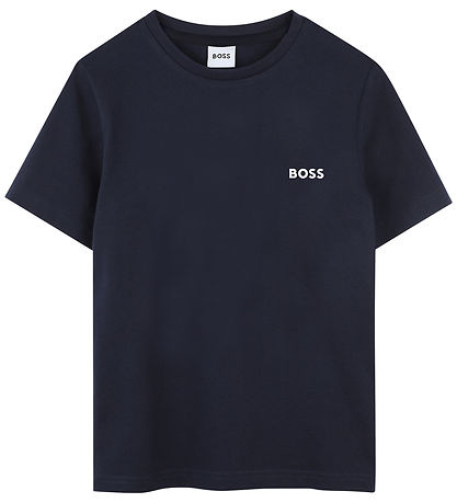 BOSS T-Shirt - 2er-Pack - Navy/Weiß