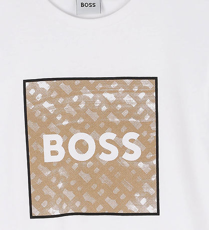 BOSS T-shirt - White w. Print