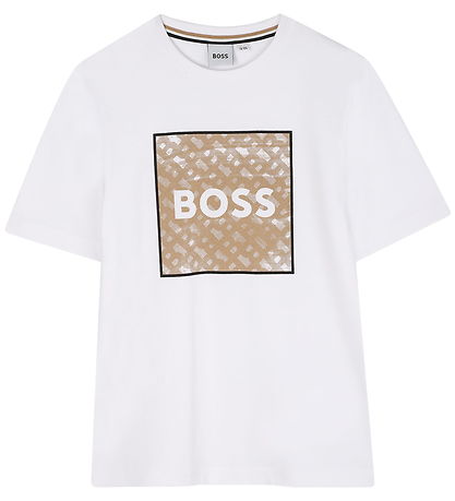 BOSS T-shirt - White w. Print