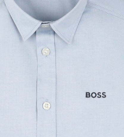 BOSS Skyrta - Ljósblátt