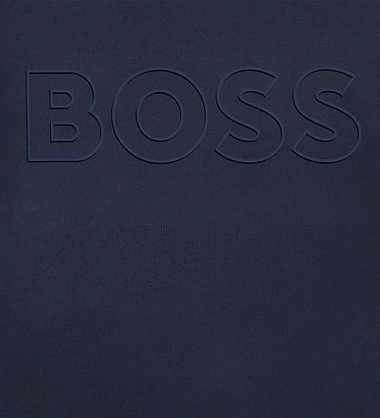 BOSS Blússa - Prjónað - Dökkblátt