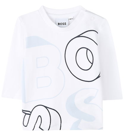 BOSS Geschenkbox - Sweatset/Bluse - Hellblau/Weiß m. Print