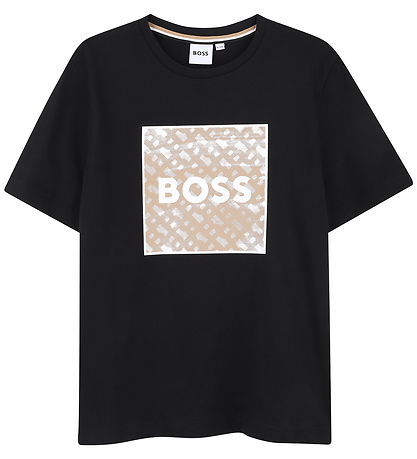 BOSS T-shirt - Black w. Print