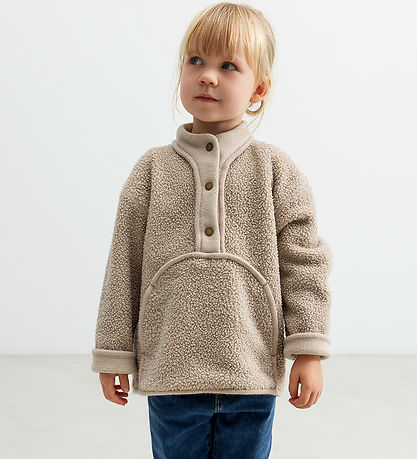 MarMar Fleece Jacket - Joy - Oyster Grey