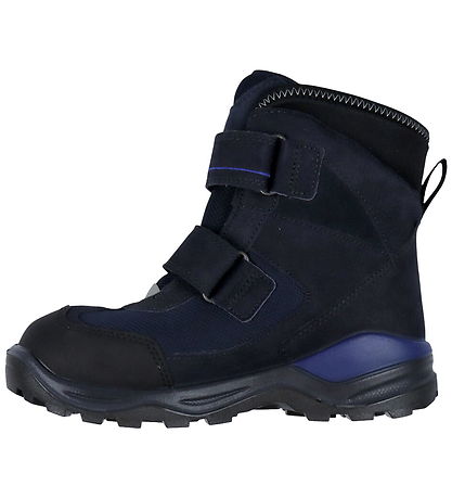 Ecco Kuldaskór - Snow Mountain K 2S Wp - Black/Night Sky