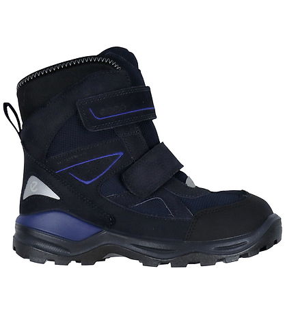 Ecco Kuldaskór - Snow Mountain K 2S Wp - Black/Night Sky