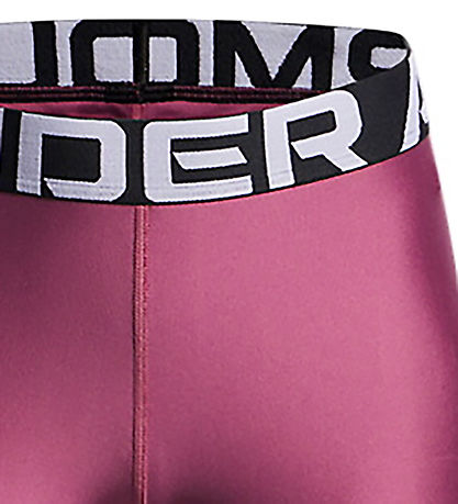 Under Armour Leggings - HeatGear - Fuchsia Dusk
