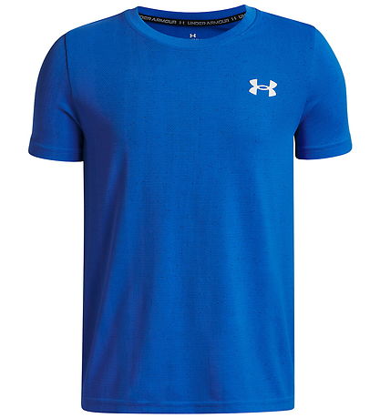 Under Armour Stuttermabolur - Vanish óaðfinnanlegt - Blue Atlant