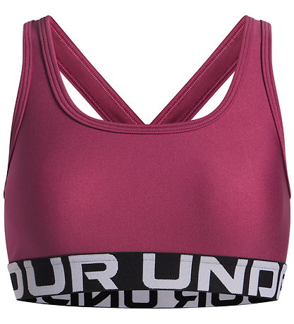 Under Armour Träningstopp - Crossback - Fucksia Dusk