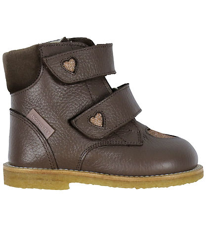 Angulus Kuldaskór - Tex - Dark Taupe/Möndlu Glitter